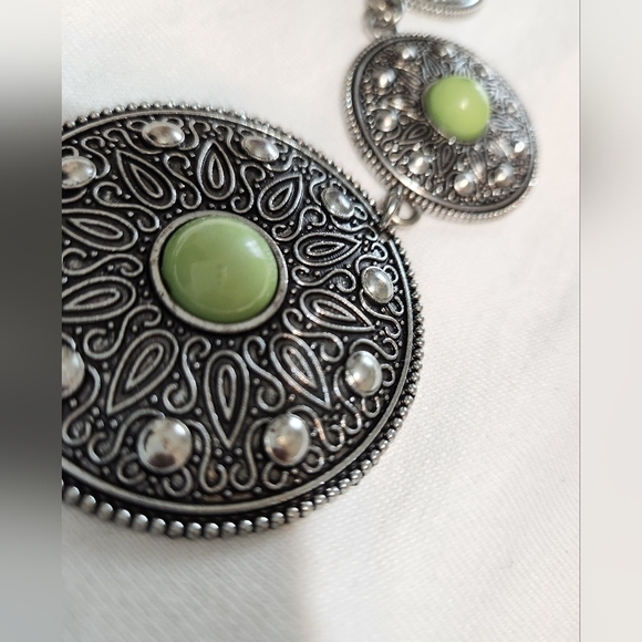 Paparazzi Necklace ~ Hey,‎ SOL Sister - Green - Picture 4 of 5